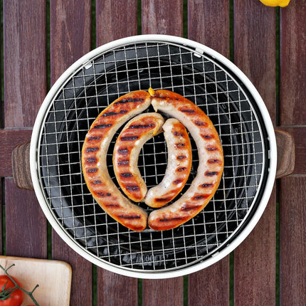 Porodo Lifestyle Camping Mini Outdoor Round BBQ/Charcoal Grill