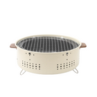 Porodo Lifestyle Camping Mini Outdoor Round BBQ/Charcoal Grill