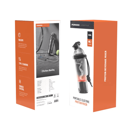 Porodo LifeStyle Portable Electric Protein Mixer - Clix