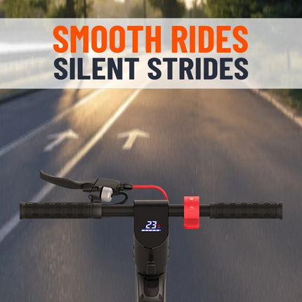 The Porodo Lifestyle Urban Scooter Pro is what you need so as not to get stuck in traffic. This scooter can move up to 32km/h on only 7 hours of charg