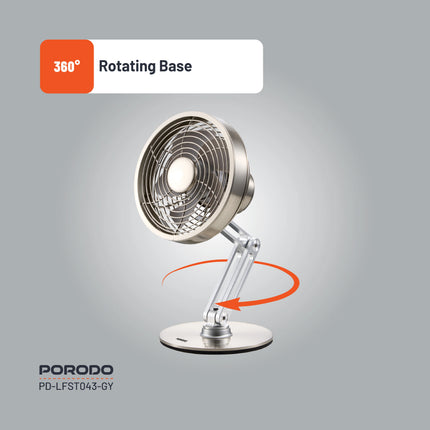 Porodo Lifestyle Metal Desk Fan