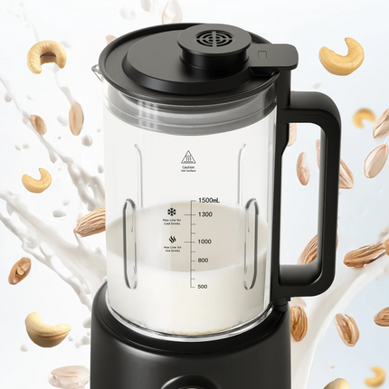 The Porodo Lifestyle NUT Milk Maker is an advanced, functional addition to your kitchen that would greatly make it simpler for you. With a 1.5L capaci