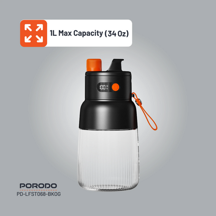 The Porodo Lifestyle Blend &amp; Sip Portable Blender goes with the flow of a healthy lifestyle and is a perfect companion for active living. At 18,00