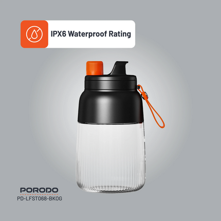 The Porodo Lifestyle Blend &amp; Sip Portable Blender goes with the flow of a healthy lifestyle and is a perfect companion for active living. At 18,00