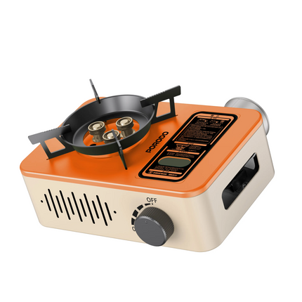 The Porodo Lifestyle Portable Outdoor Stove is a great companion for outdoor activities and sports because of its convenient, high-performance, and du