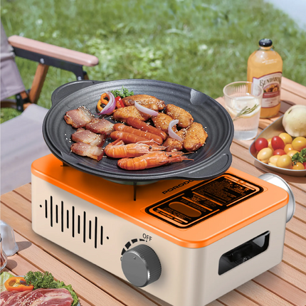 The Porodo Lifestyle Portable Outdoor Stove is a great companion for outdoor activities and sports because of its convenient, high-performance, and du