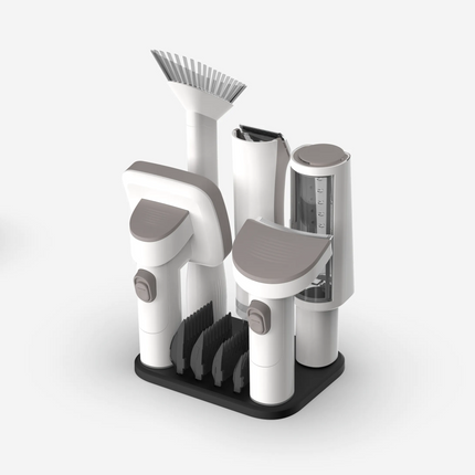 The Porodo Lifestyle Pet Grooming Kit Trimmer &amp; Vacuum is an all-inclusive solution for keeping your pet clean with convenience and comfort. Power