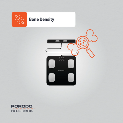 Porodo Lifestyle Precise Analysis Smart Scale