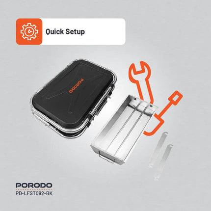 Porodo Lifestyle Portable Folding BBQ Grill - Clix