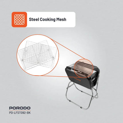 Porodo Lifestyle Portable Folding BBQ Grill - Clix