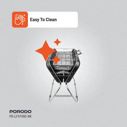 Porodo Lifestyle Portable Folding BBQ Grill - Clix