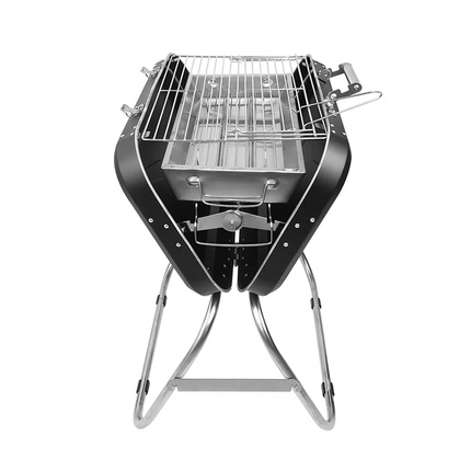 The Porodo Lifestyle Portable Folding BBQ Grill is absolutely the best companion for any outdoor cooking enthusiast. Constructed with iron, chromed st