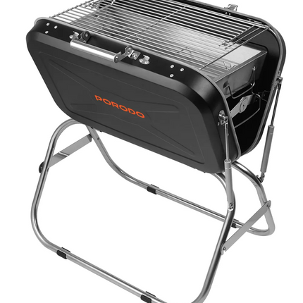 The Porodo Lifestyle Portable Folding BBQ Grill is absolutely the best companion for any outdoor cooking enthusiast. Constructed with iron, chromed st