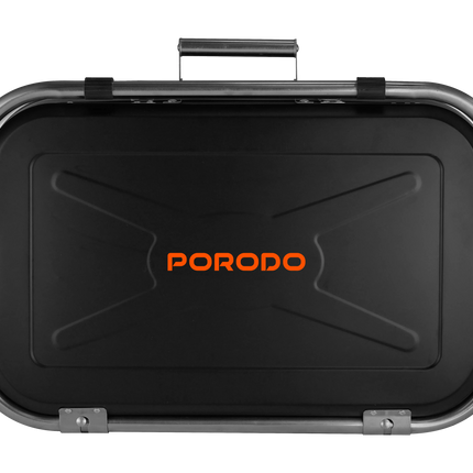 The Porodo Lifestyle Portable Folding BBQ Grill is absolutely the best companion for any outdoor cooking enthusiast. Constructed with iron, chromed st