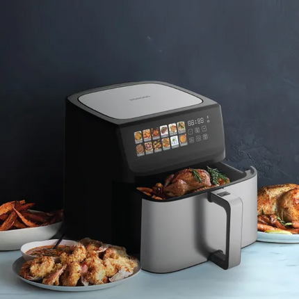 With the introduction of the Porodo Lifestyle Air Fryer with Large Capacity, you can Cook Healthy without Oil. It has dual heating technology that hel