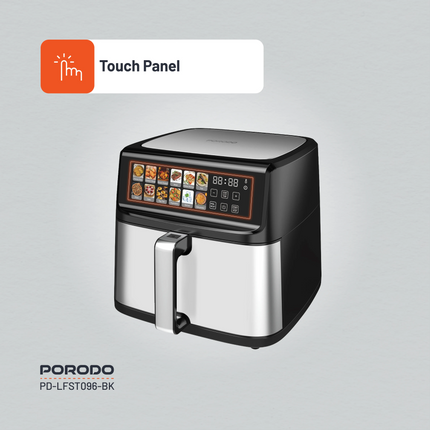 With the introduction of the Porodo Lifestyle Air Fryer with Large Capacity, you can Cook Healthy without Oil. It has dual heating technology that hel