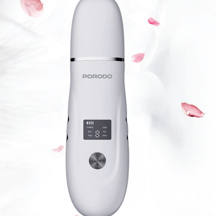 Porodo Lifestyle Ultrasonic Face Scrub &amp; Peeler is a cutting-edge facial device that will rejuvenate and refresh your skin in the most convenient 