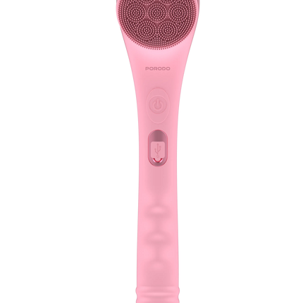 Porodo Lifestyle Electric Body Brush- A medium- to high-end skincare essential for users needing professional cleaning and exfoliating. Constructed wi