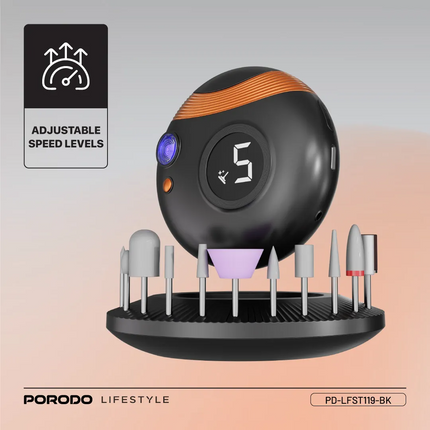 The Black Porodo Lifestyle 4 Style Hair Iron is adaptable, and you can style your hair at home or in a salon. Developed with iron and ceramic material