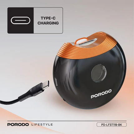 The Black Porodo Lifestyle 4 Style Hair Iron is adaptable, and you can style your hair at home or in a salon. Developed with iron and ceramic material
