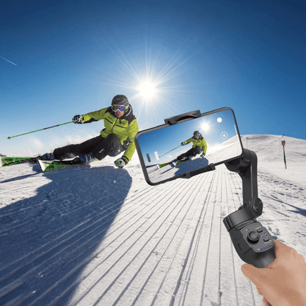 Porodo 3-Axis Gimbal Stabilizer Magnetic Fill Light - Clix