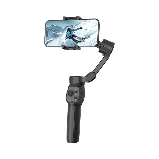 Porodo 3-Axis Gimbal Stabilizer Magnetic Fill Light