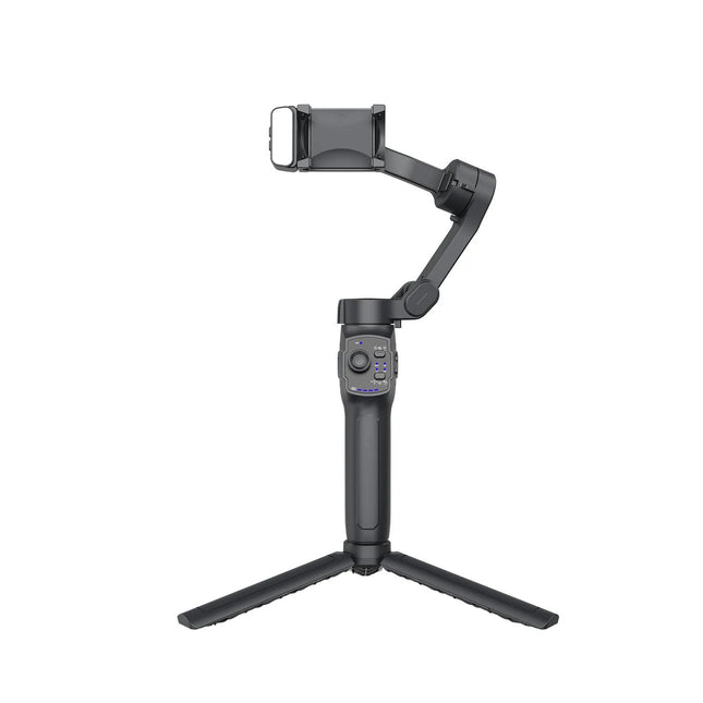 Porodo 3-Axis Gimbal Stabilizer Magnetic Fill Light - The Porodo 3-Axis Gimbal Stabilizer aims to take videography to the next level with smooth stabilization and intelligent tracking