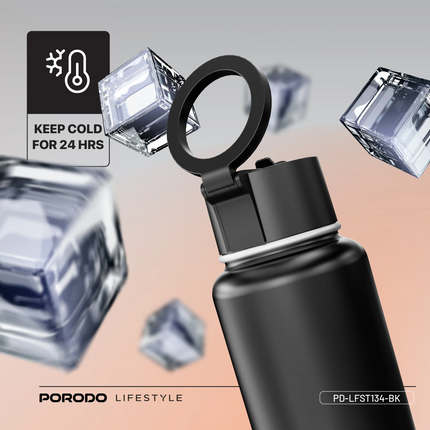 Porodo Lifestyle Magnetic Mount Water Bottle