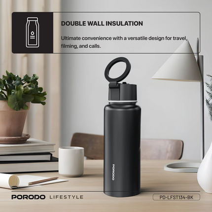Porodo Lifestyle Magnetic Mount Water Bottle