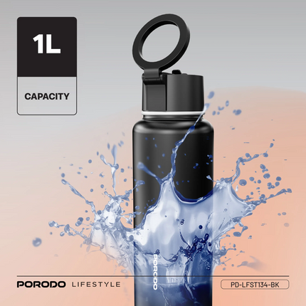 Porodo Lifestyle Magnetic Mount Water Bottle