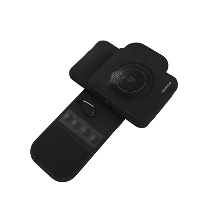 Porodo Lifestyle Magnetic Water Bottle Sleeve is constructed using durable neoprene material, which provides excellent protection and insulation for y
