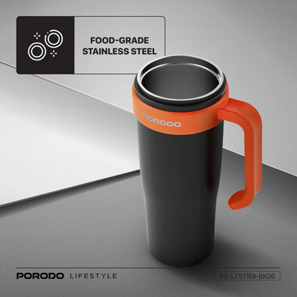 The Porodo Lifestyle 6-Blade Portable Blender is a dynamic and powerful take-along system for on-the-go blending. Rated with a 70W max-powered high-sp