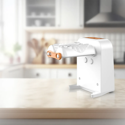 The Porodo LifeStyle Portable Dumpling Maker is an electronic and portable dumpling maker that makes it easy to create delicious dumplings at home. Wi