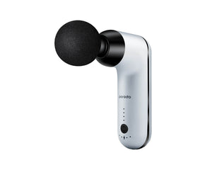 Porodo Lifestyle 12V Varying Speed Mini Massage Gun With USB-C Port 2000mAh - To relieve muscle stress and discomfort, use the cordless, portable, and lightweight Porodo Lifestyle 12V Varying Speed Massage Gun