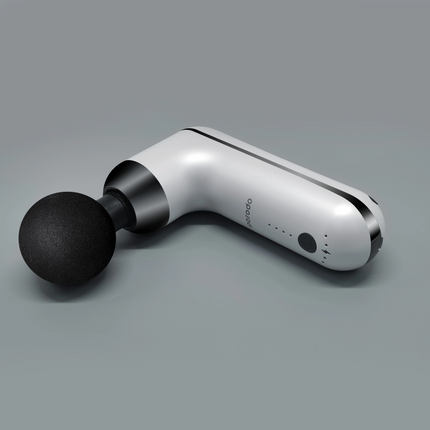 To relieve muscle stress and discomfort, use the cordless, portable, and lightweight Porodo Lifestyle 12V Varying Speed Massage Gun. This fantastic to
