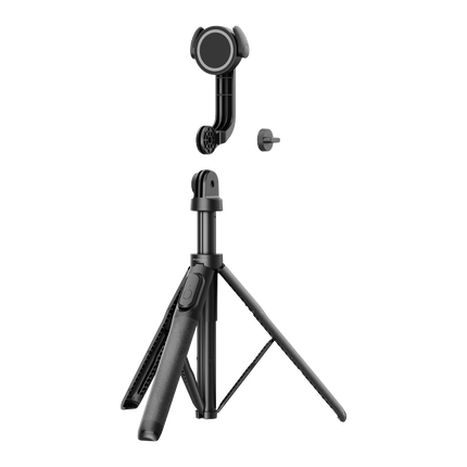 Porodo Magnetic Magsafe Selfie Tripod is one of our newest models in the tripod series. This product comes with a wireless shutter to help you take pi