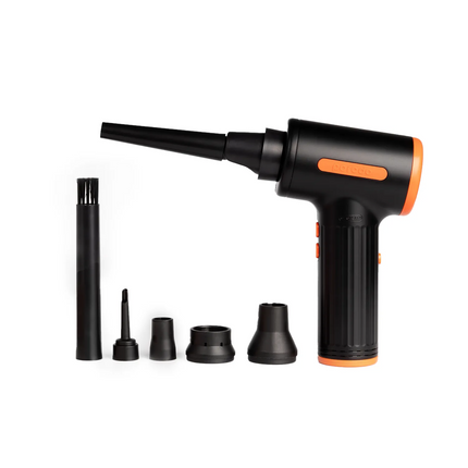 The Porodo Triple Speed Portable Air Duster is an essential tool for effectively cleaning keyboards, computers, and other delicate electronics. With i