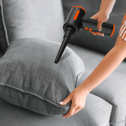 The Porodo Triple Speed Portable Air Duster is an essential tool for effectively cleaning keyboards, computers, and other delicate electronics. With i
