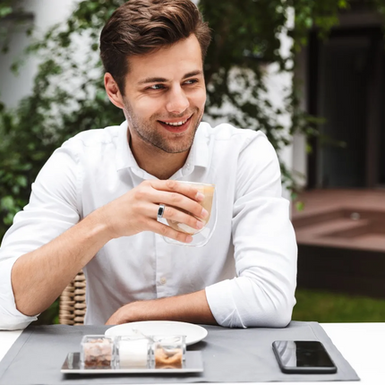 The Porodo Smart Wearable Ring with Touch Function is a multi-functional accessory designed for both health monitoring and activity tracking. With fea