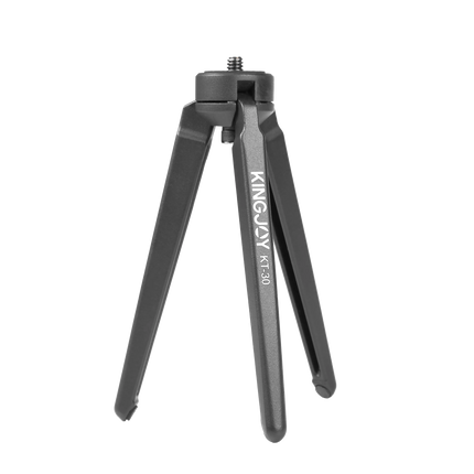 The Porodo Table Tripod supports up to 3kg is a perfect option for compact setups. Made from aluminum and ABS, it combines strength with lightweight c