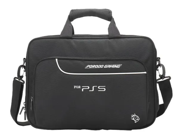 The Porodo Gaming Carrying Case Bag for PS5 Console assures a comfortable and secure way to carry around your PS5 and its accessories. The ergonomical