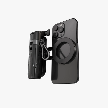 The Porodo Quad Base Selfie Stick is a gadget that allows users to effortlessly capture stunning photos and videos. With its lightweight design it com