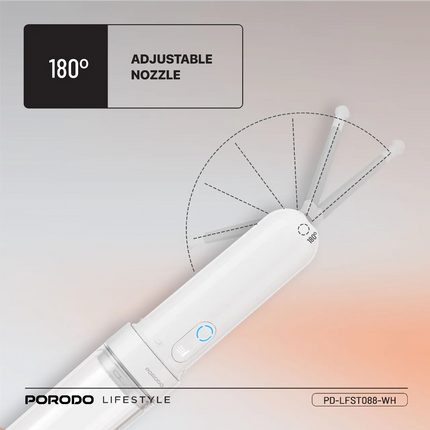 Porodo Lifestyle Electric Travel Bidet - The Porodo Lifestyle Electric Travel Bidet is compact and convenient for hygiene on the go