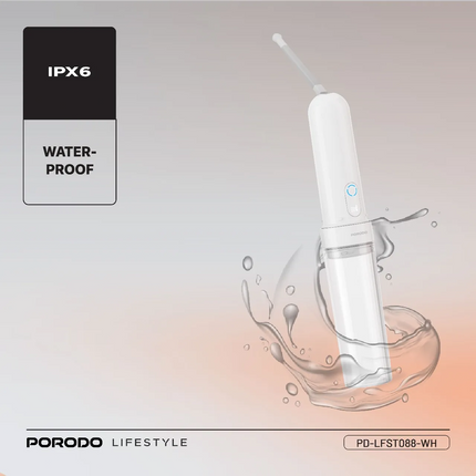 Porodo Lifestyle Electric Travel Bidet - The Porodo Lifestyle Electric Travel Bidet is compact and convenient for hygiene on the go