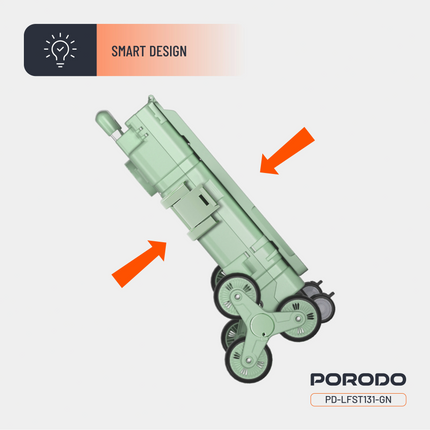 Porodo Lifestyle Collapsible Wagon Cart - This Porodo Lifestyle collapsible wagon cart is for maximum convenience and durability for transport