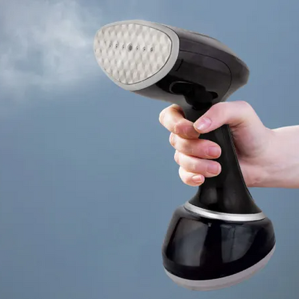 The Porodo Lifestyle Handheld Garment Steamer in Black centralizes ease and efficiency in garment care. This powerful 1700W steamer with great functio