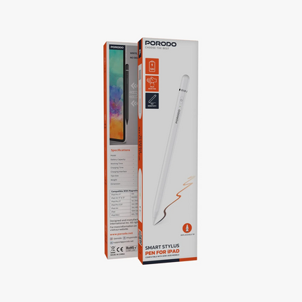 The Porodo Smart Stylus Pen for iPad assures very precise and responsive writing with its 1.7mm tip, hence best suited for drawing and note-taking, am