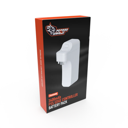 Enhance your gaming experience with the Porodo Gaming 3400mAh PS5 Edge Controller Battery Pack, an essential accessory for dedicated gamers. Featuring