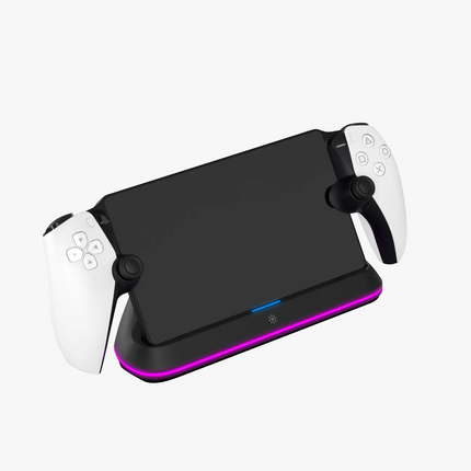 Get ready for efficiency in charging with a bit of style and class added to your gaming setup with the Porodo Gaming PS Portal Charge &amp; Docking St