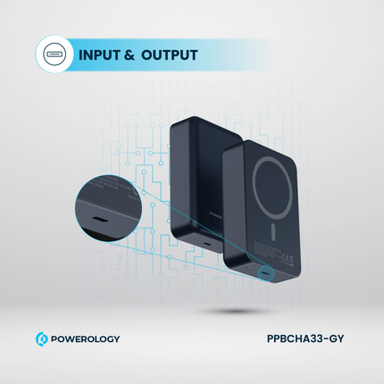 Here is the powerful and ultimate solution for your charging needs: Powerology 20000 mAh Magsafe power bank. You have a fast 20W PD (power delivery) t